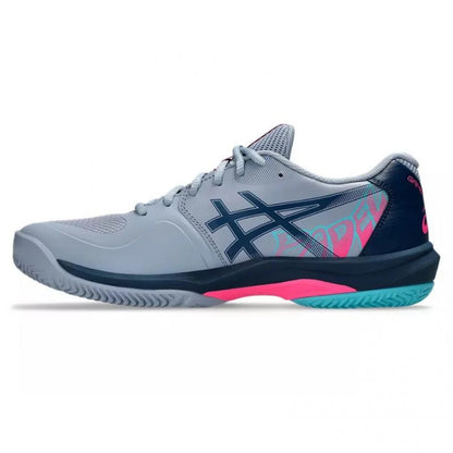 Zapatillas Asics Gel Challenger 14 Padel Gris Metropolis Aqua