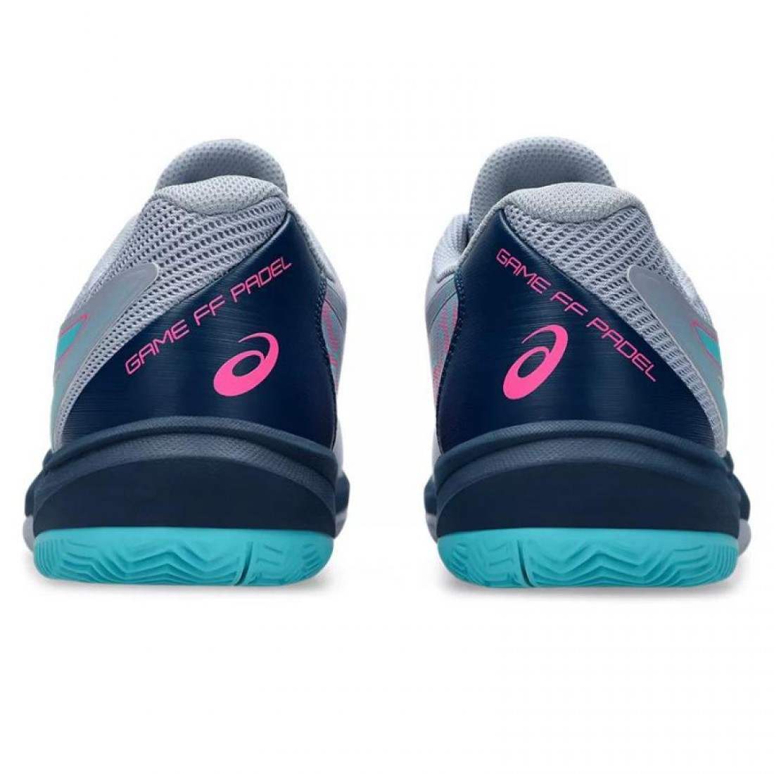 Zapatillas Asics Gel Challenger 14 Padel Gris Metropolis Aqua
