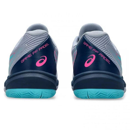 Zapatillas Asics Gel Challenger 14 Padel Gris Metropolis Aqua