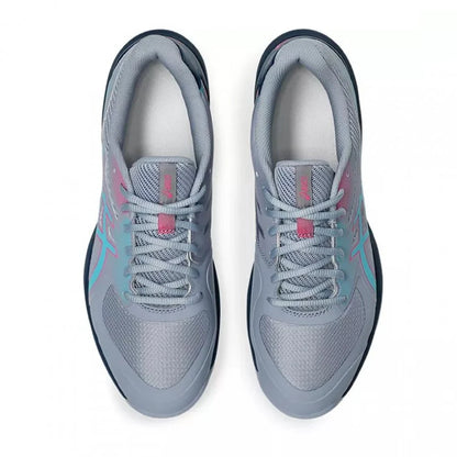 Zapatillas Asics Gel Challenger 14 Padel Gris Metropolis Aqua