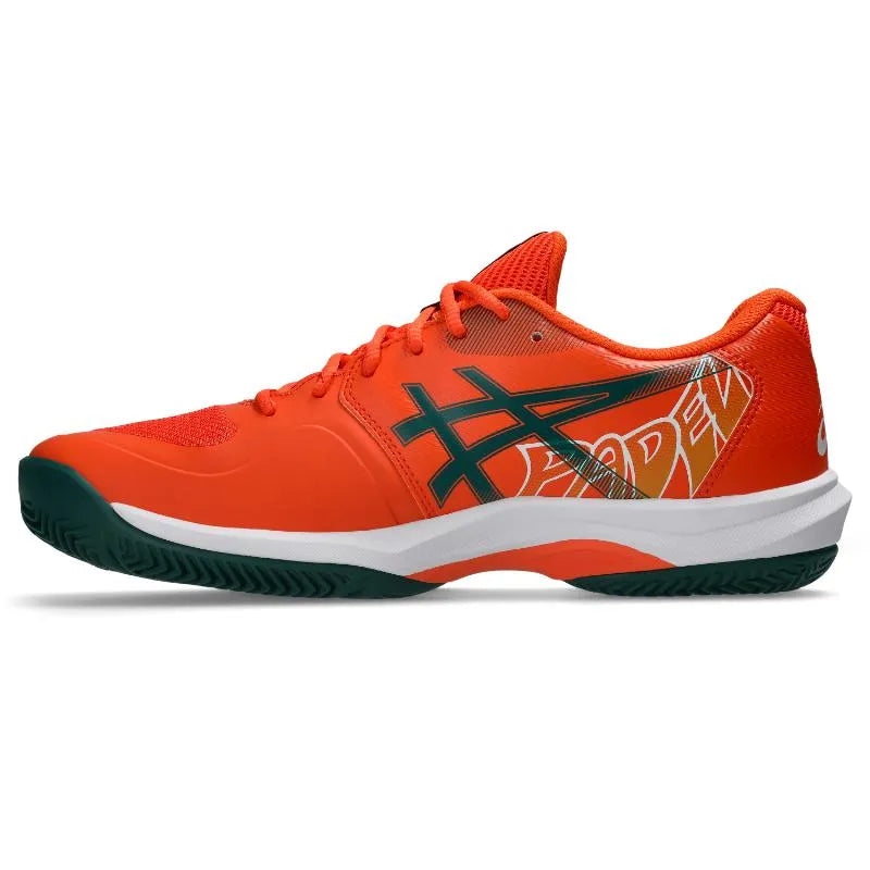Asics Game FF Padel Baskets Orange Vert - Image 3