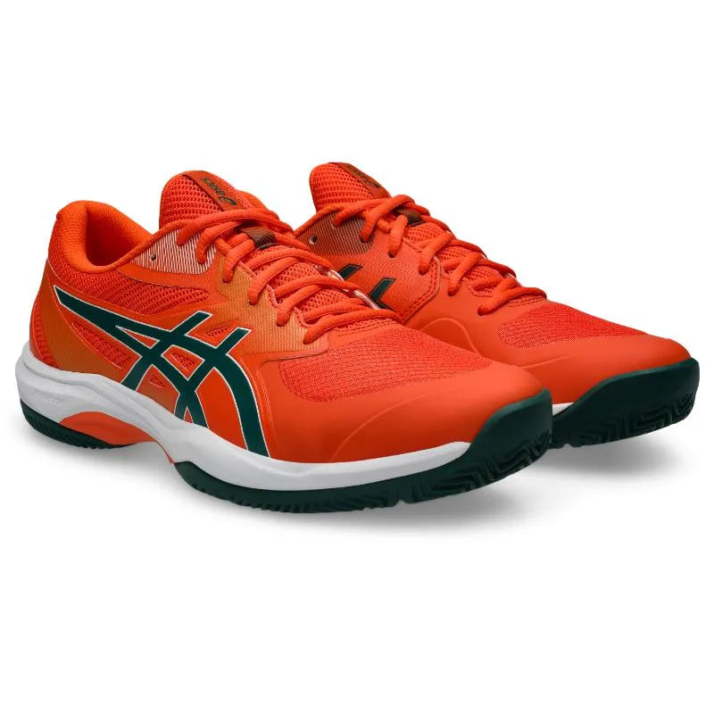 Asics Game FF Padel Baskets Orange Vert - Image 4