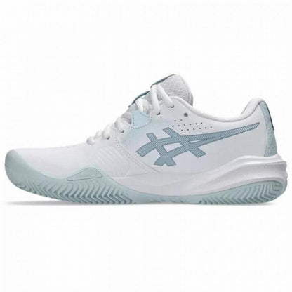 Zapatillas Asics Gel Challenger 15 Clay White Blue Women''''s Sneakers