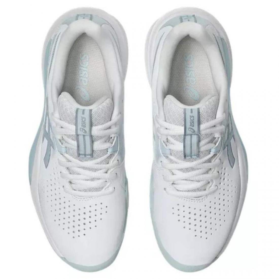 Zapatillas Asics Gel Challenger 15 Clay White Blue Women''''s Sneakers