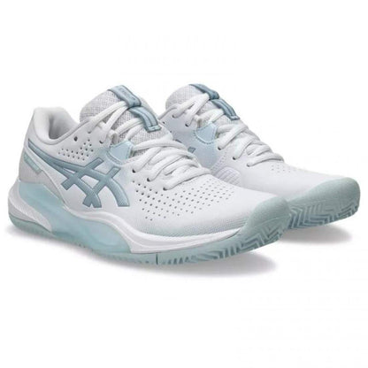 Zapatillas Asics Gel Challenger 15 Clay White Blue Women''''s Sneakers