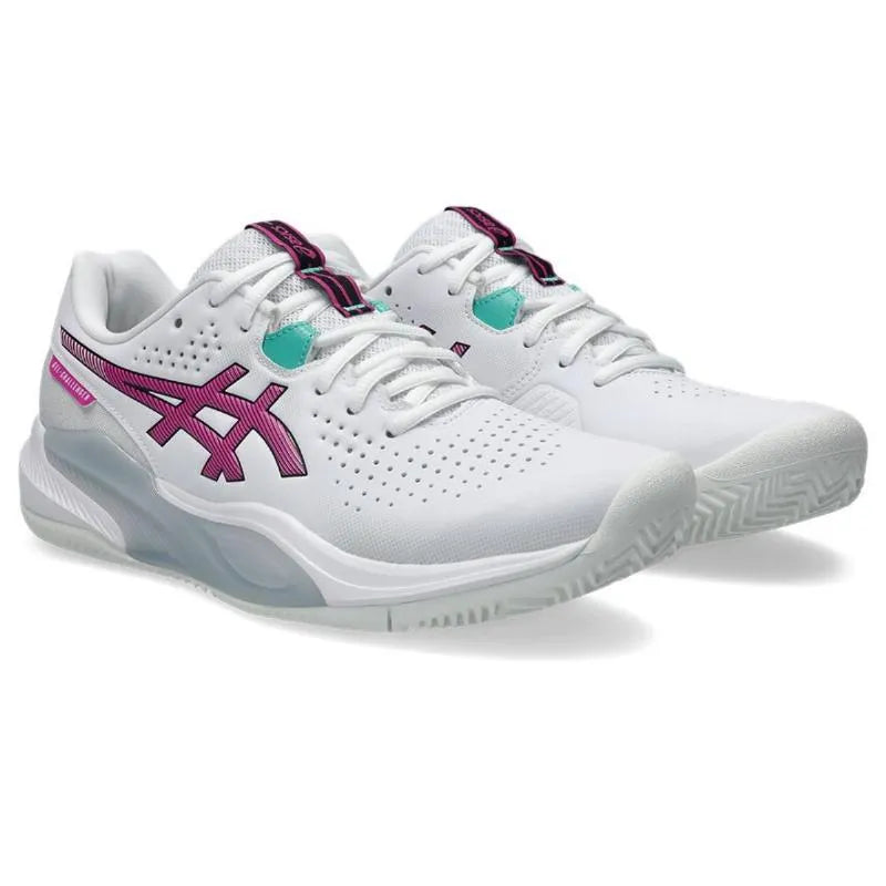 Asics Gel Challenger 15 Clay White Pink Sakura Sneakers - Image 5