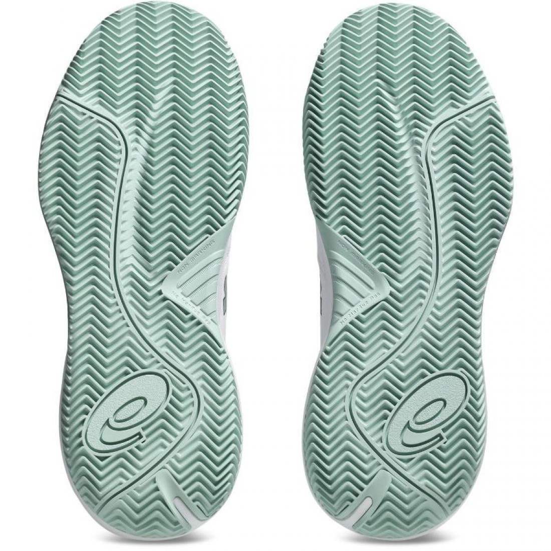 Zapatillas Asics Gel Challenger 15 Clay Blanco Verde Liquen