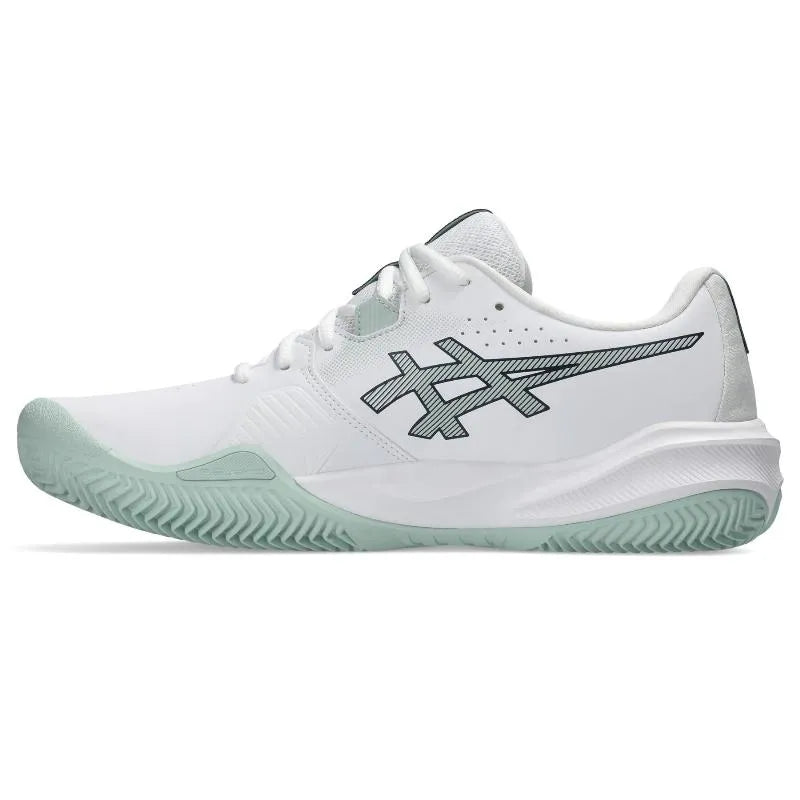 Baskets Asics Gel Challenger 15 TERRE BATTUE Blanc Lichen Vert - Image 3