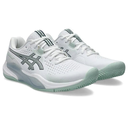 Baskets Asics Gel Challenger 15 TERRE BATTUE Blanc Lichen Vert - Image 4