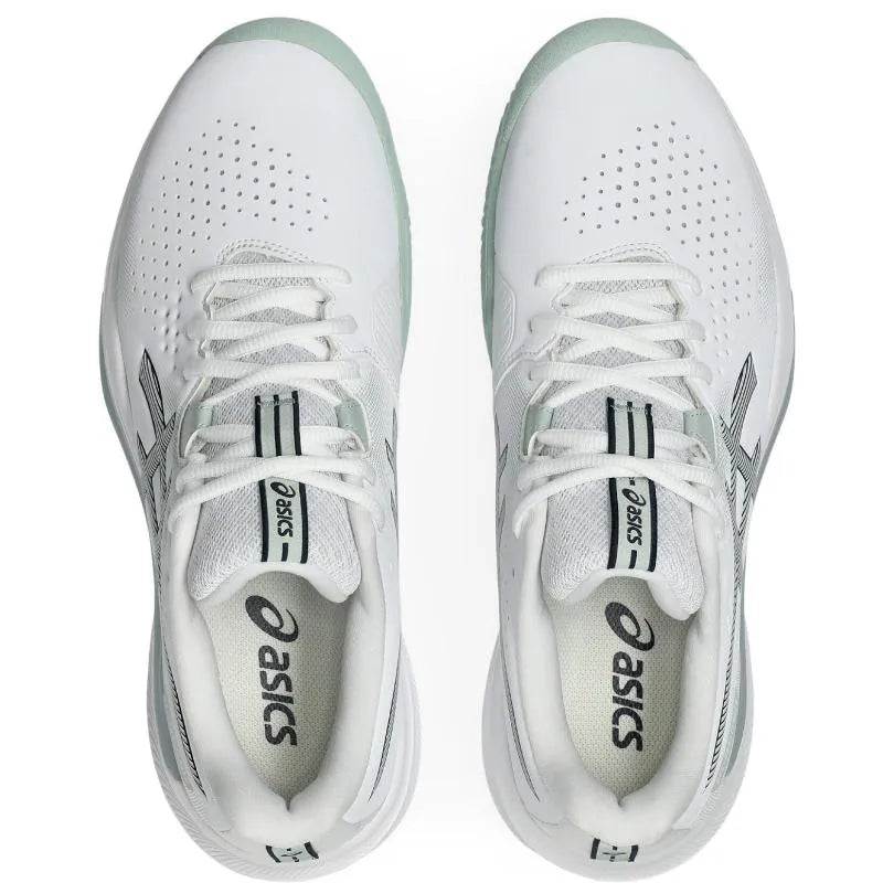 Baskets Asics Gel Challenger 15 TERRE BATTUE Blanc Lichen Vert - Image 6