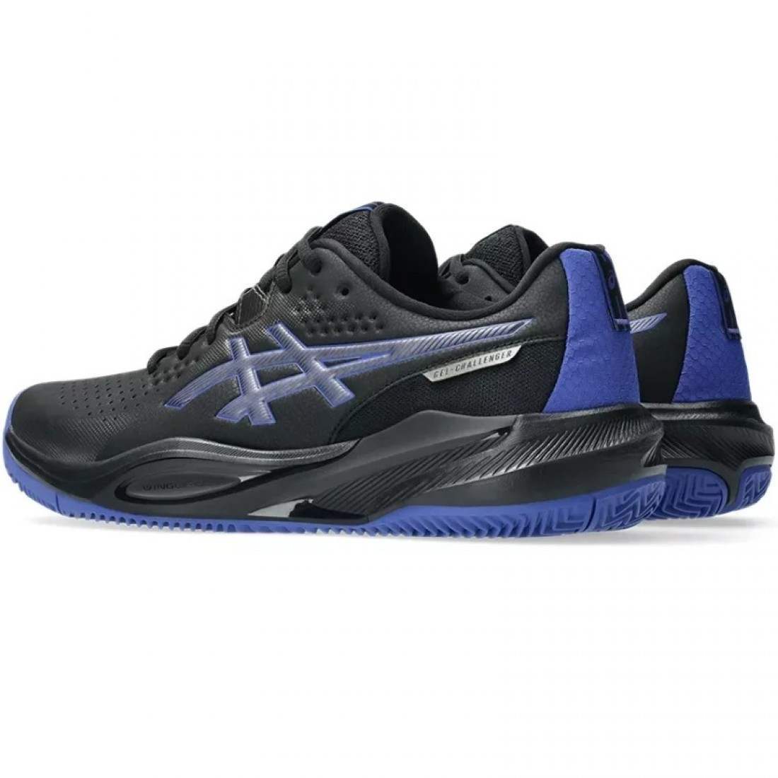 Zapatillas Asics Gel Challenger 15 Clay Negro Azul Cobalto