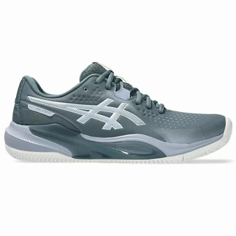 Asics Gel Challenger 15 Clay Green Steel Gray Sneakers - Image 1