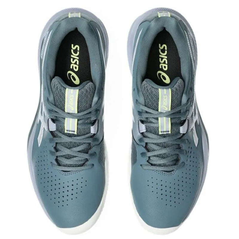 Asics Gel Challenger 15 Clay Green Steel Gray Sneakers - Image 4