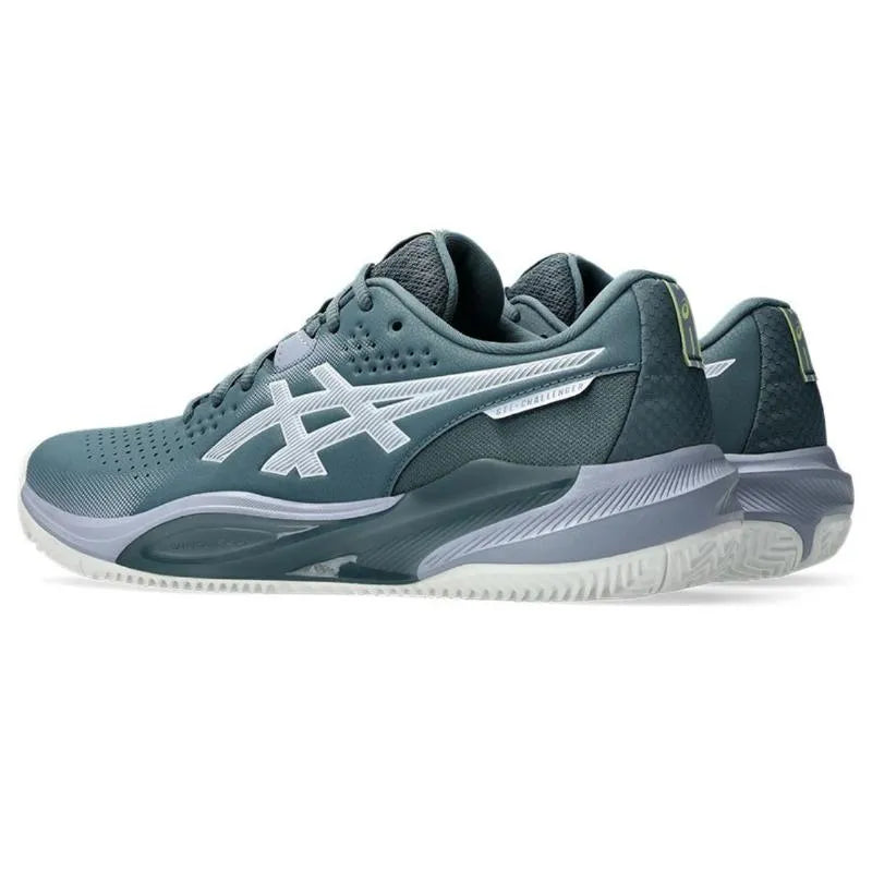 Asics Gel Challenger 15 Clay Green Steel Gray Sneakers - Image 6