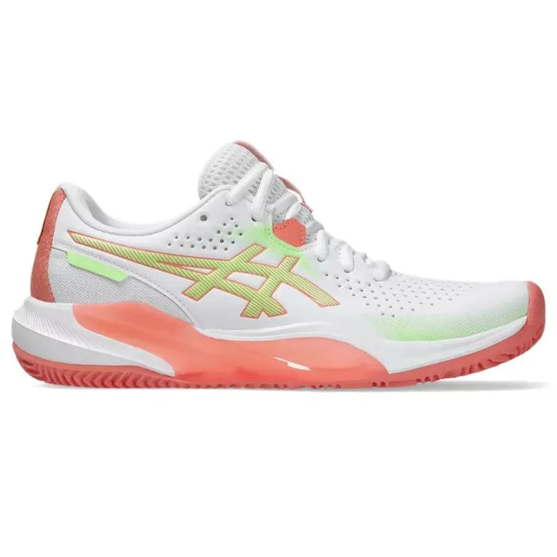 Asics Gel Challenger 15 Padel White Guava Baskets pour femmes - Image 1