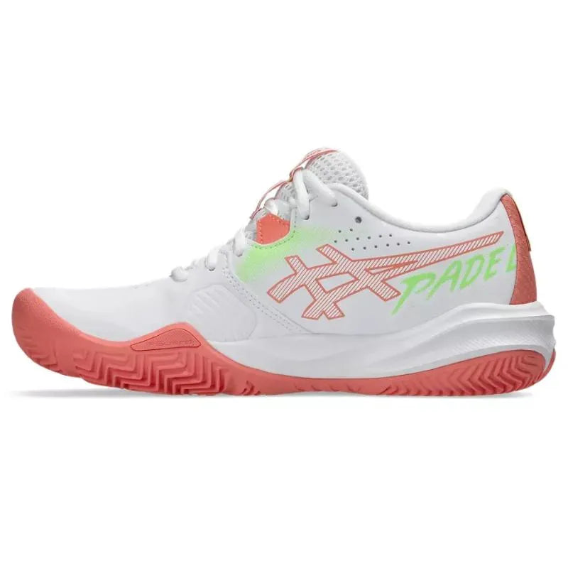 Asics Gel Challenger 15 Padel White Guava Baskets pour femmes - Image 3