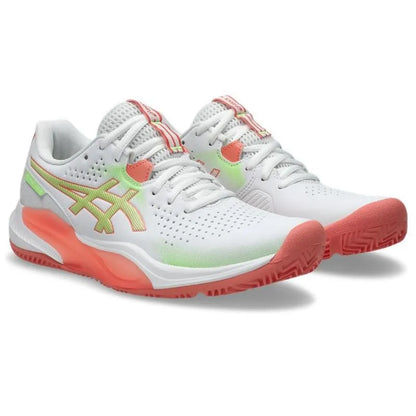 Asics Gel Challenger 15 Padel White Guava Baskets pour femmes - Image 5