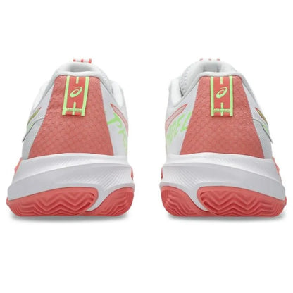 Asics Gel Challenger 15 Padel White Guava Baskets pour femmes - Image 7