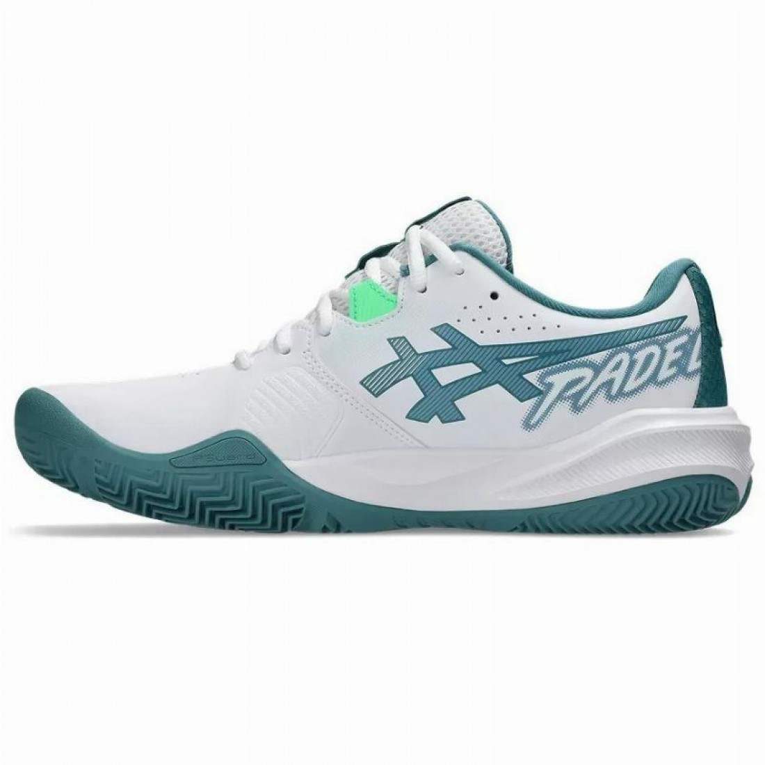 Zapatillas Asics Gel Challenger 15 Padel White Pine Green Sneakers