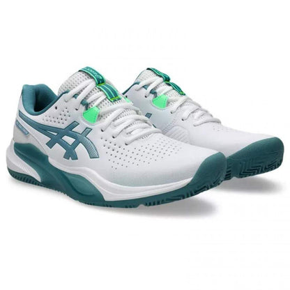 Zapatillas Asics Gel Challenger 15 Padel White Pine Green Sneakers
