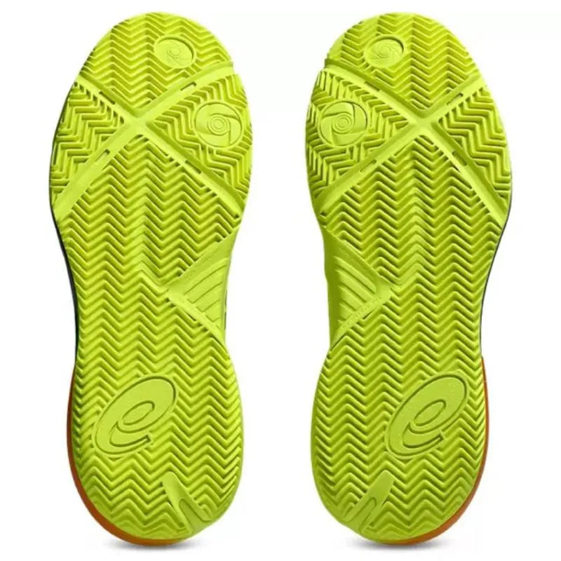 Asics Gel Challenger 15 Padel L.E Baskets jaunes bleu foncé - Image 2