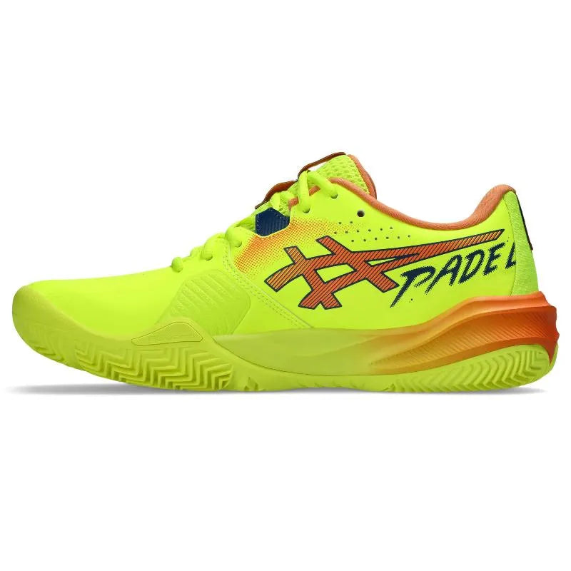 Asics Gel Challenger 15 Padel L.E Baskets jaunes bleu foncé - Image 3