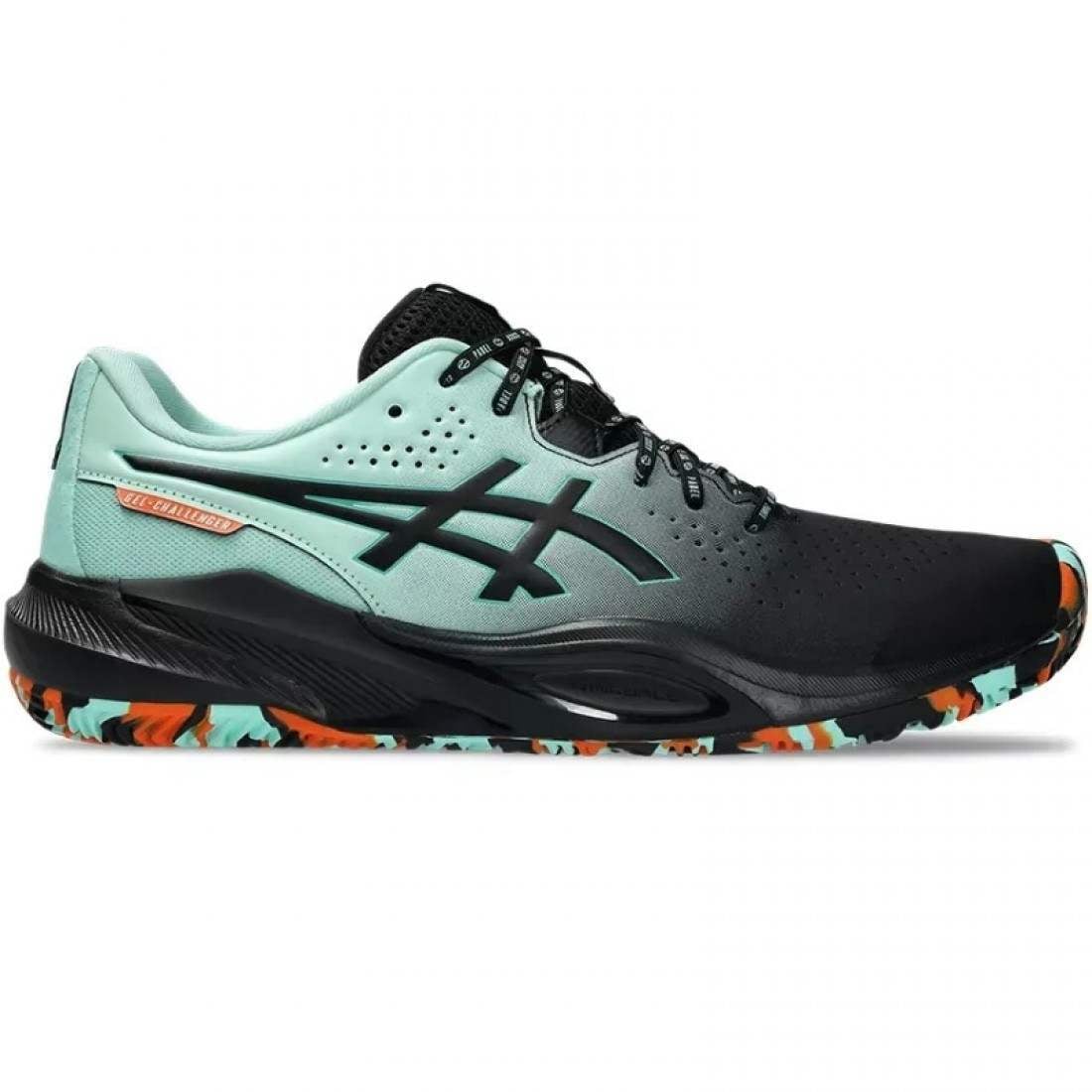 Baskets Asics Gel Challenger 15 Padel Noir Vert Clair