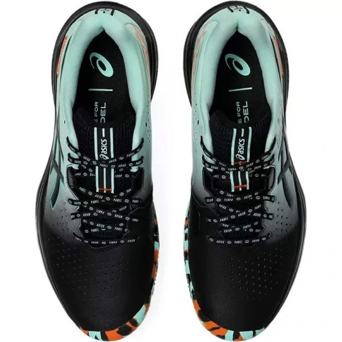 Baskets Asics Gel Challenger 15 Padel Noir Vert Clair