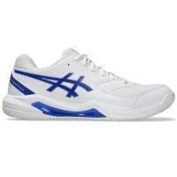Baskets de Padel Asics Gel Dedicate 8 Blanc Bleu Cobalt