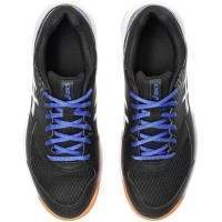 Asics Gel Dedicate 8 Padel Blanc Noir Bleu Sneakers