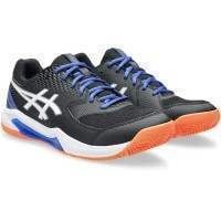 Asics Gel Dedicate 8 Padel Blanc Noir Bleu Sneakers