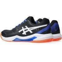 Asics Gel Dedicate 8 Padel Blanc Noir Bleu Sneakers