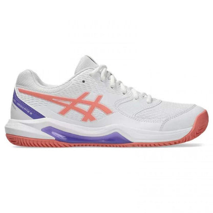 Zapatillas Asics Gel Dedicate 8 Padel White Pink Women''''s Sneakers