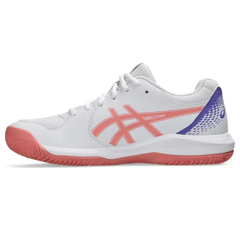 Asics Gel Dedicate 8 Padel White Pink baskets pour femmes - Image 3
