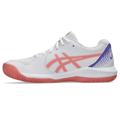 Asics Gel Dedicate 8 Padel White Pink baskets pour femmes - Image 3