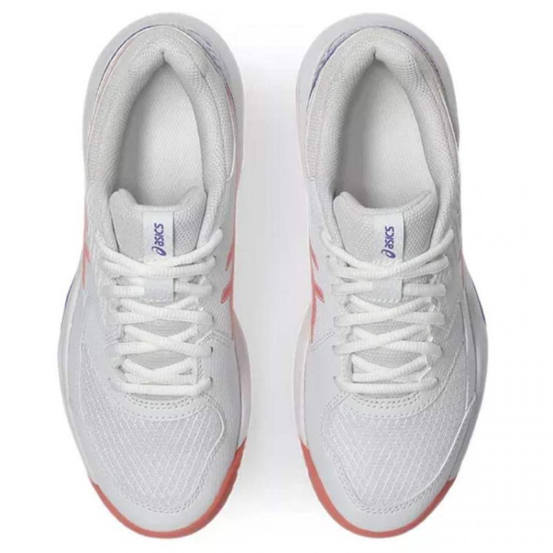 Zapatillas Asics Gel Dedicate 8 Padel White Pink Women''''s Sneakers