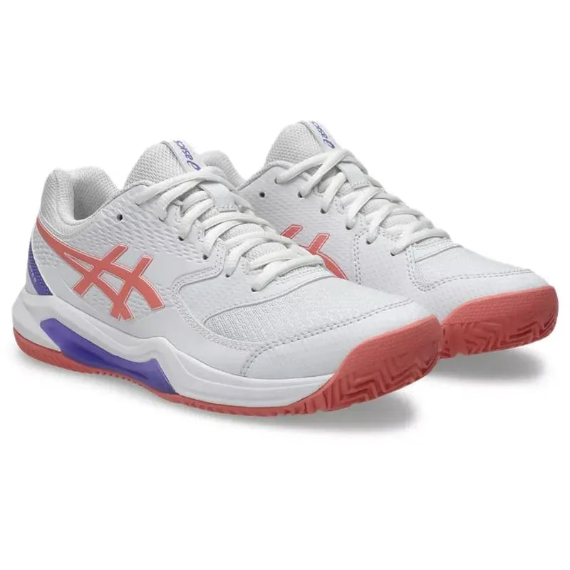 Asics Gel Dedicate 8 Padel White Pink baskets pour femmes - Image 5