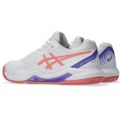 Asics Gel Dedicate 8 Padel White Pink baskets pour femmes - Image 6