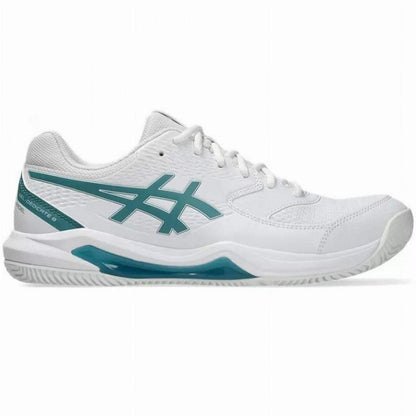 Zapatillas Asics Gel Dedicate 8 Padel White Pine Green Sneakers