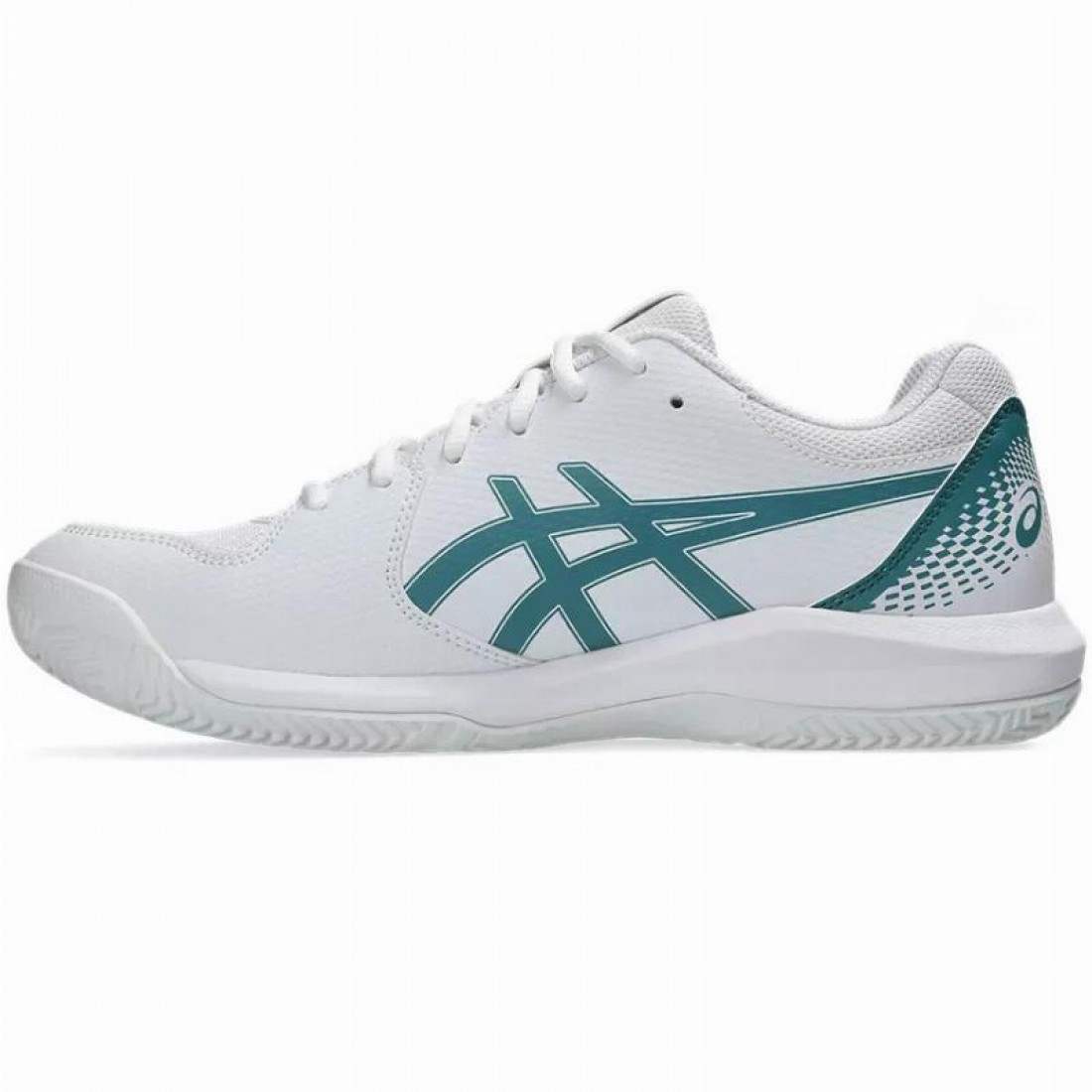Zapatillas Asics Gel Dedicate 8 Padel White Pine Green Sneakers