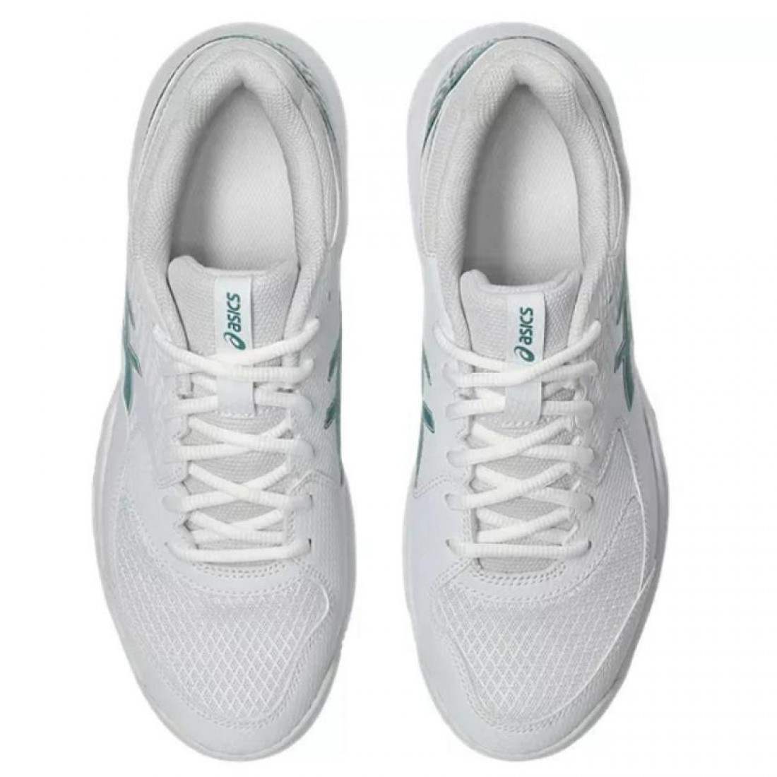Zapatillas Asics Gel Dedicate 8 Padel White Pine Green Sneakers