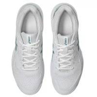 Zapatillas Asics Gel Dedicate 8 Padel Blanco Verde Pino