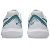 Zapatillas Asics Gel Dedicate 8 Padel Blanco Verde Pino
