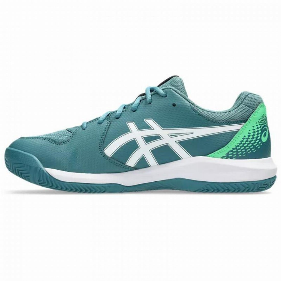 Zapatillas Asics Gel Dedicate 8 Padel Shoes Pine Green White