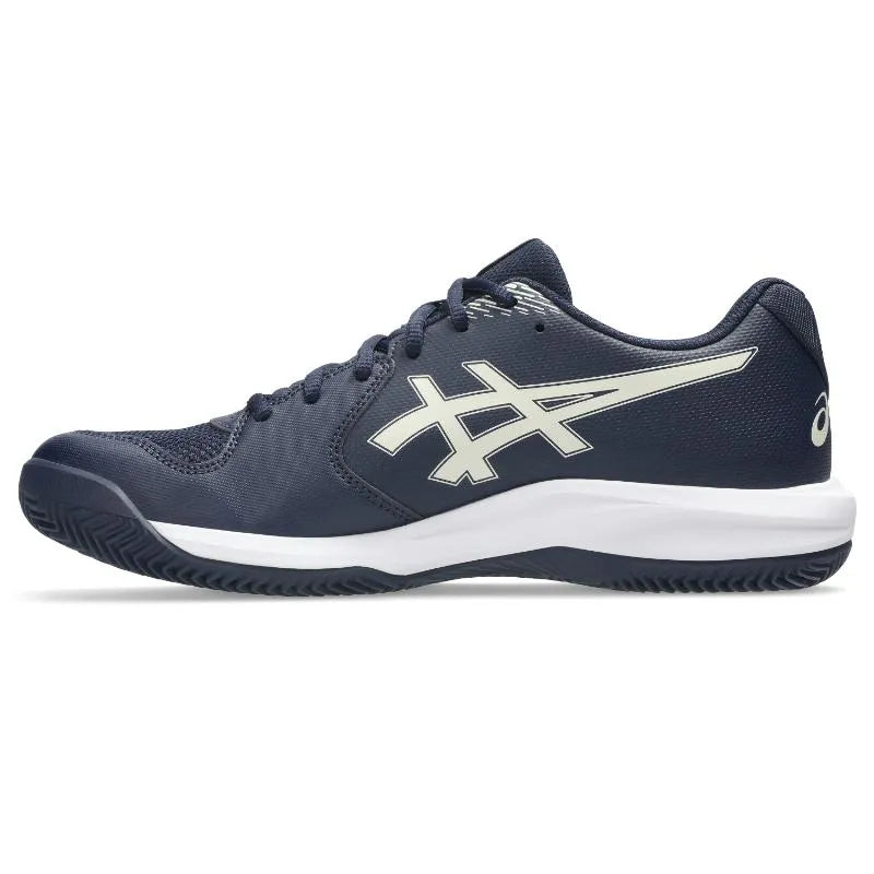 Asics Gel Dedicate 9 chaussures en argile bleu foncé beige - Image 3