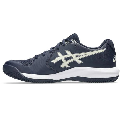 Asics Gel Dedicate 9 chaussures en argile bleu foncé beige - Image 3