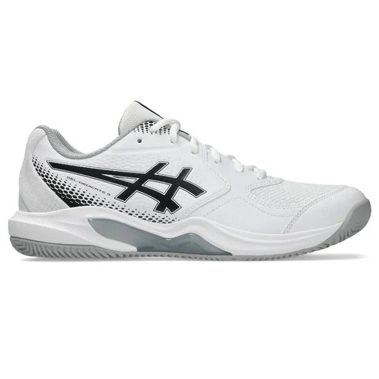 Asics Gel Dedicate 9 Padel White Black Sneakers - Image 1