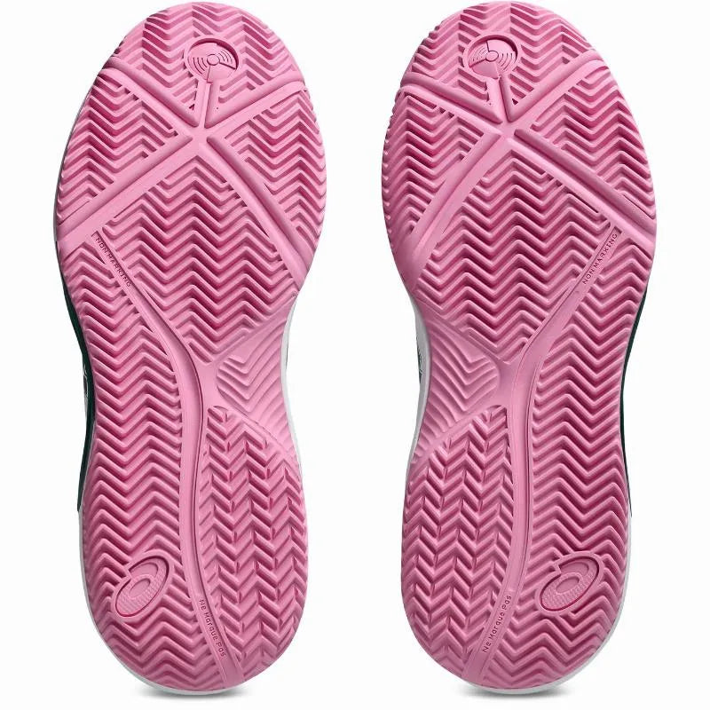 Asics Gel Dedicate 9 Padel White Green baskets pour femmes - Image 2