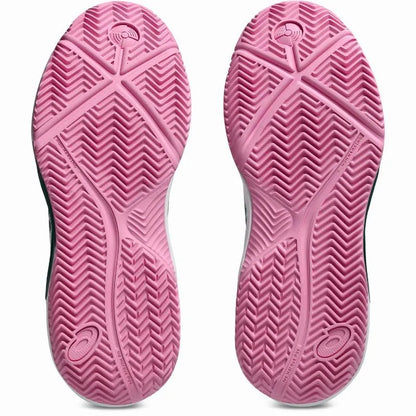 Asics Gel Dedicate 9 Padel White Green baskets pour femmes - Image 2