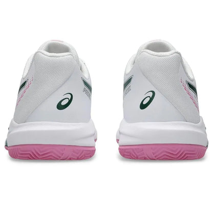 Asics Gel Dedicate 9 Padel White Green baskets pour femmes - Image 5